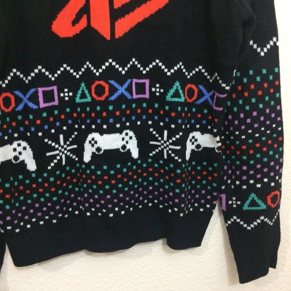 PlayStation Christmas Sweater Holidays Videogames - Picture 7 of 10